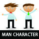 Man Character Man Character - GraphicRiver Item for Sale