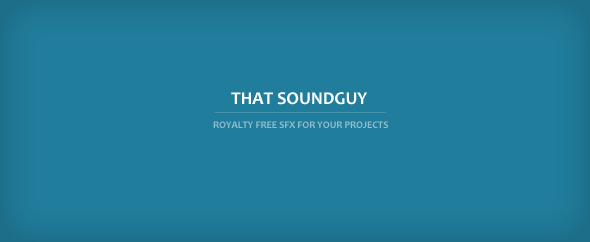 thatsoundguy