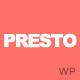 Presto - Powerful Blog/Magazine WordPress Theme - ThemeForest Item for Sale
