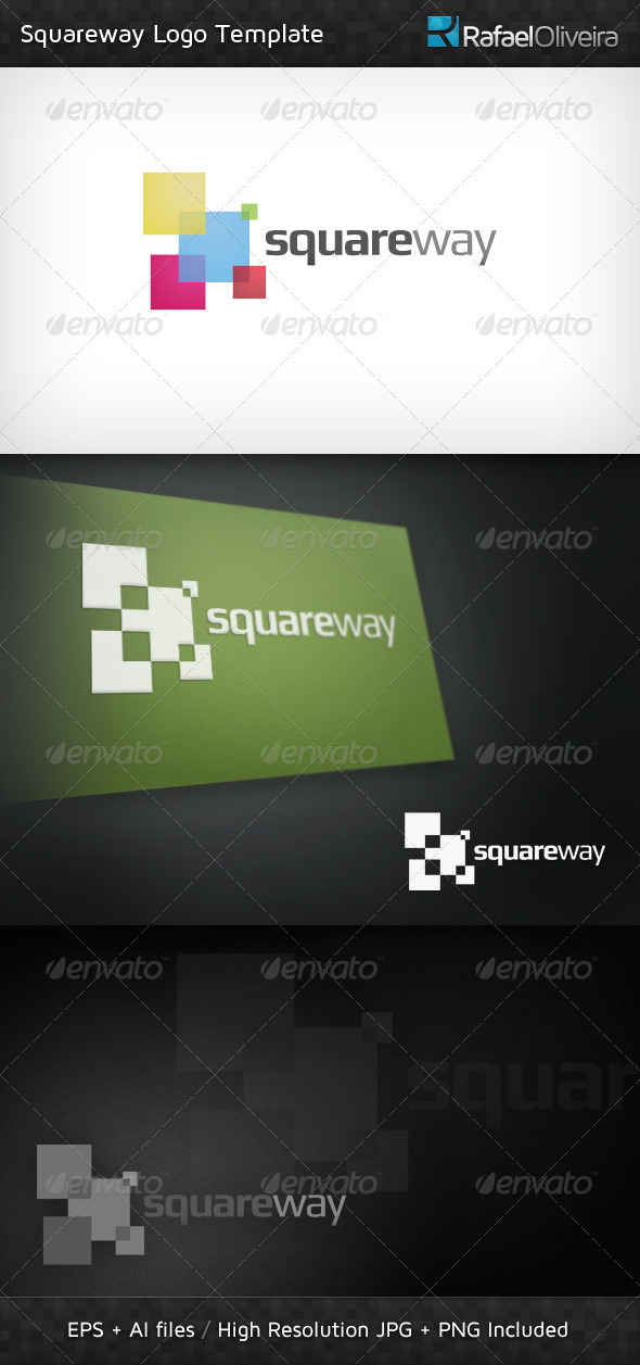 Squareway Logo Template - Symbols Logo Templates