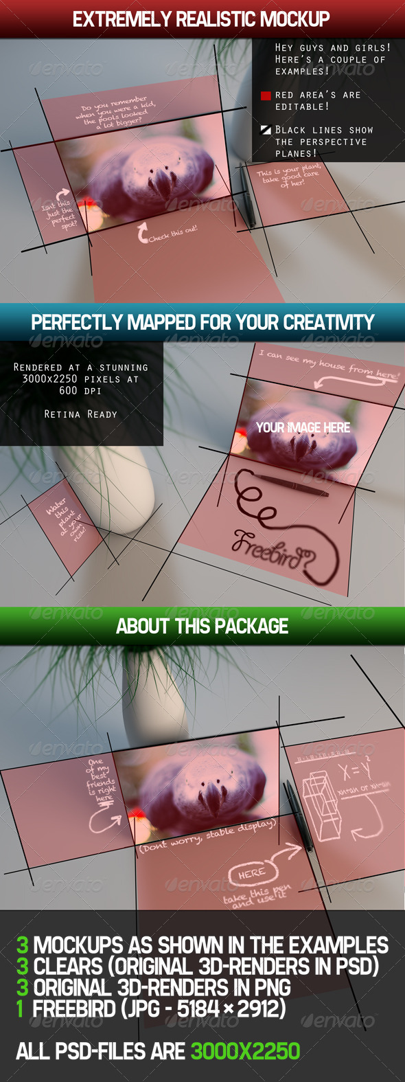 GraphicRiver 3 Realistic Display MockUps 4780303 GraphicRiver 3 Realistic Display MockUps 4780303