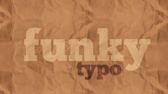 Funky Typo | Premium Kinetic Typography Funky Typo | Premium Kinetic Typography
