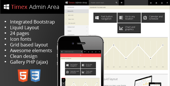 ThemeForest Timex Bootstrap Admin Theme 4833387 ThemeForest Timex Bootstrap Admin Theme 4833387