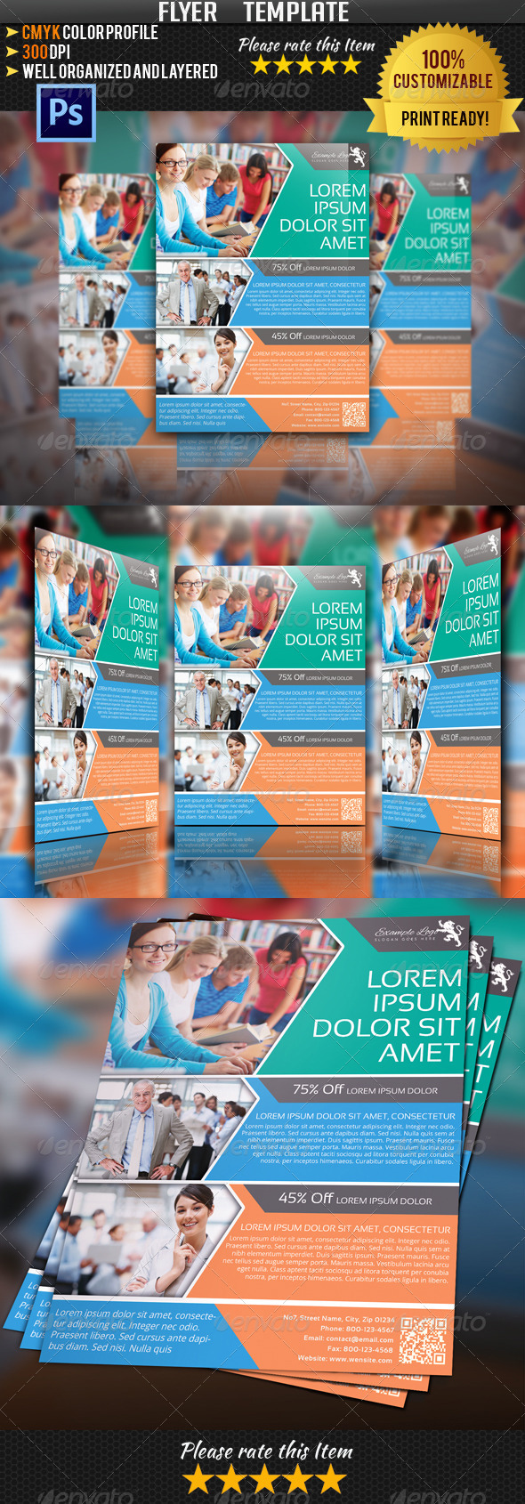 GraphicRiver Multipurpose Flyer Template Vol.2 4847448 GraphicRiver Multipurpose Flyer Template Vol.2 4847448