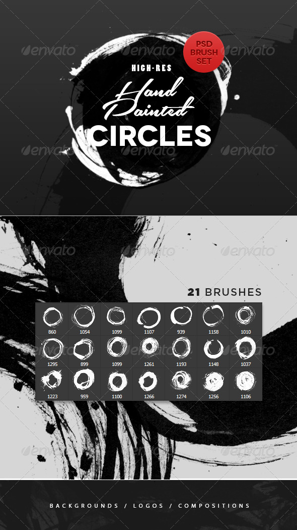 GraphicRiver Hand Painted Circles Photoshop Brushes 4851357 GraphicRiver Hand Painted Circles Photoshop Brushes 4851357
