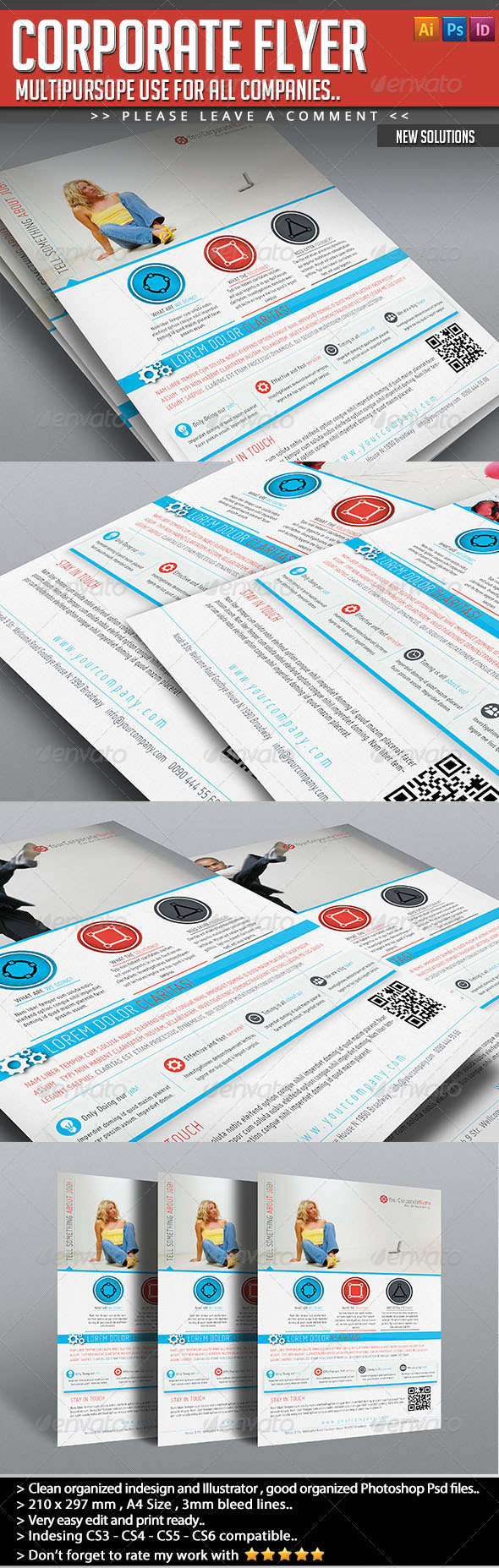 GraphicRiver Corporate Flyer New Solutions 4852137 GraphicRiver Corporate Flyer New Solutions 4852137
