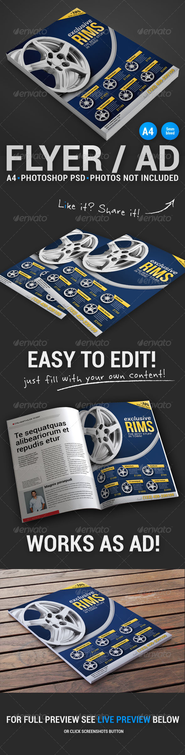 GraphicRiver Commerce flyer 2 4858352 GraphicRiver Commerce flyer 2 4858352