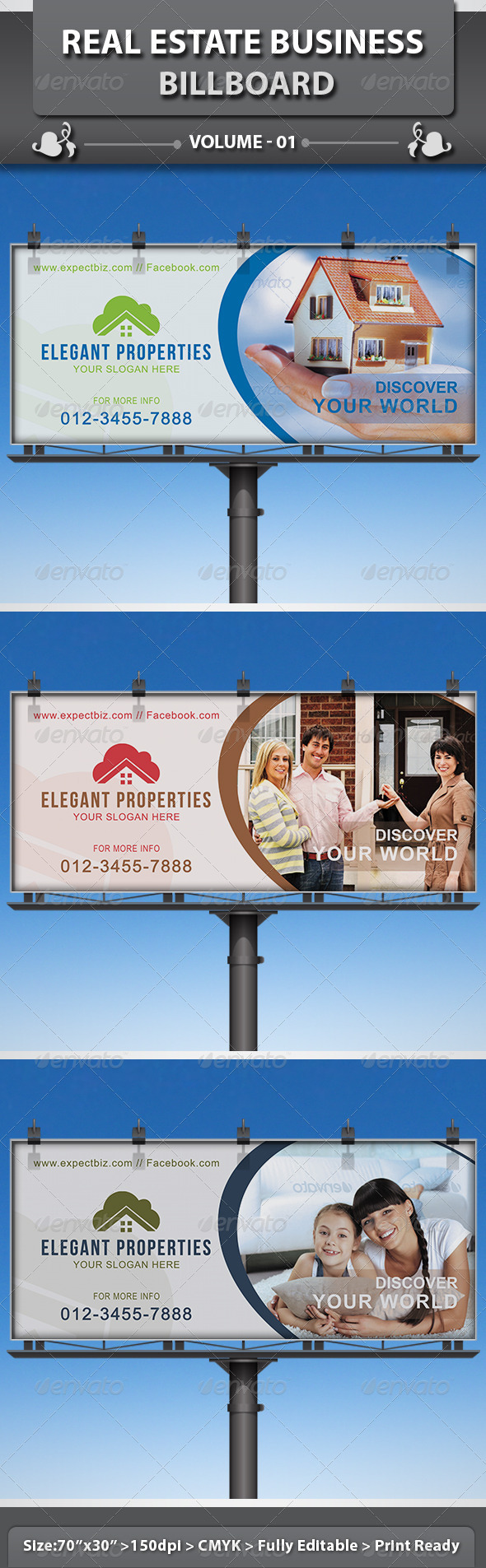 GraphicRiver Real Estate Business Billboard v1 4663615 GraphicRiver Real Estate Business Billboard v1 4663615