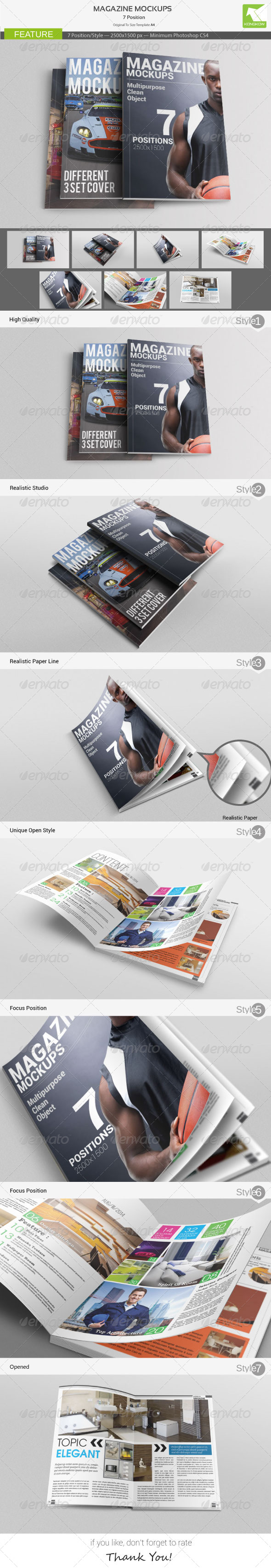 Magazine Mockups - Magazines Print