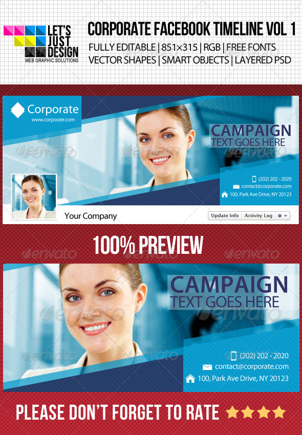 GraphicRiver Corporate Facebook Timeline Cover Vol 1 4869081 GraphicRiver Corporate Facebook Timeline Cover Vol 1 4869081