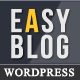 Easy Blog | Responsive WordPress Blog Theme - ThemeForest Item for Sale