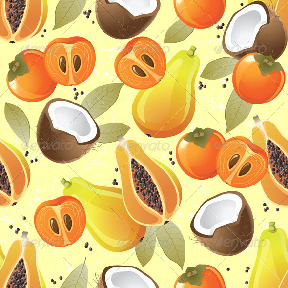 GraphicRiver Fruit Seamless 4880382 GraphicRiver Fruit Seamless 4880382