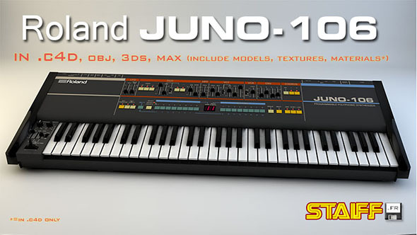 3DOcean Roland Juno-106 4882146 3DOcean Roland Juno-106 4882146