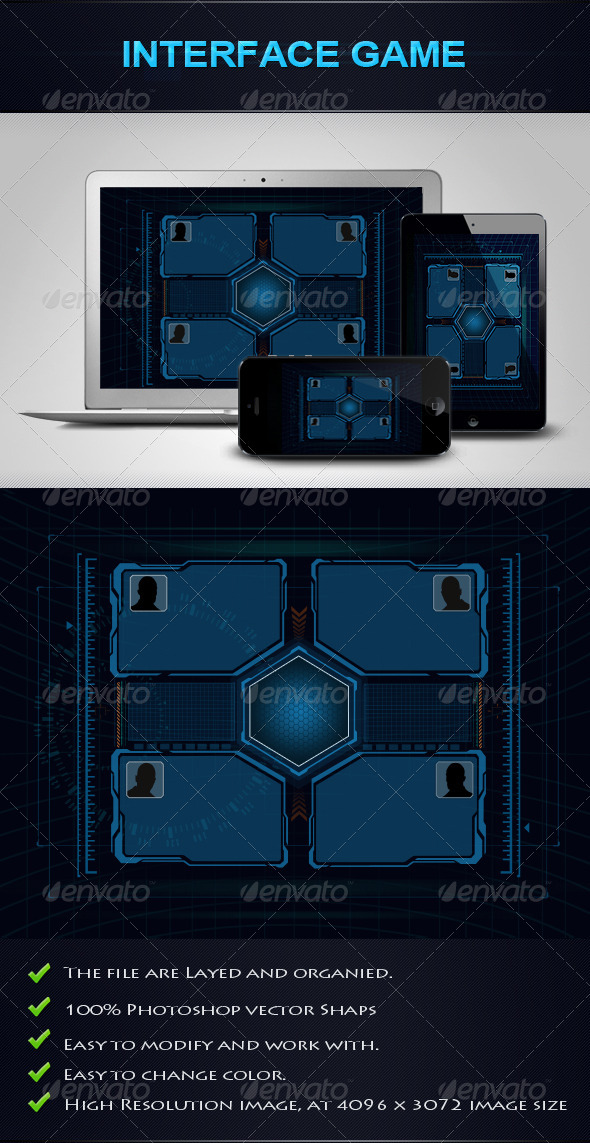 GraphicRiver Interface Game 4849690 GraphicRiver Interface Game 4849690