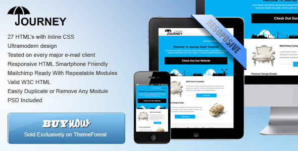 ThemeForest Journey Ultramodern Email Template 4883522 ThemeForest Journey Ultramodern Email Template 4883522