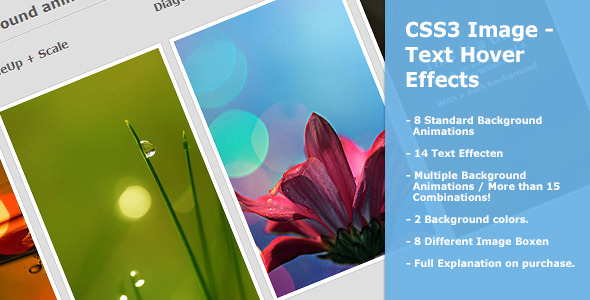 CodeCanyon CSS3 Image Text Hover Effects 4884787 CodeCanyon CSS3 Image Text Hover Effects 4884787