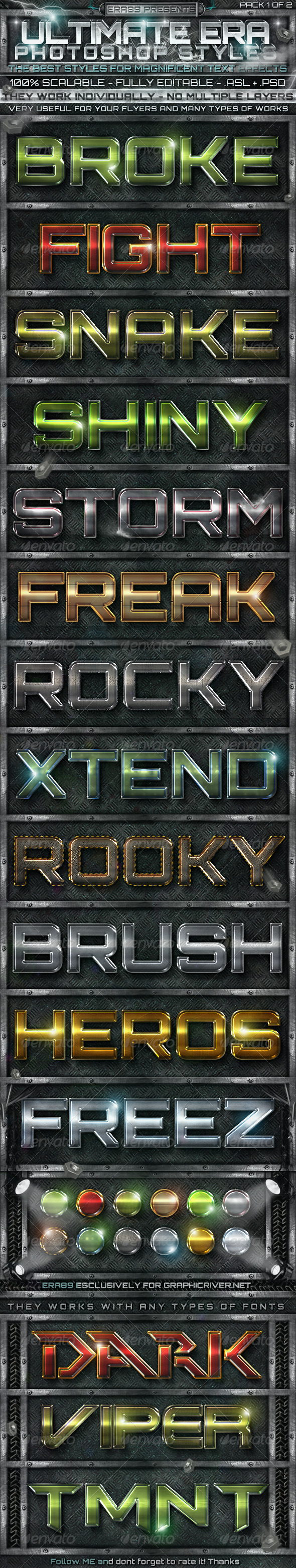 GraphicRiver Ultimate Photoshop Styles 1 of 2 505105 GraphicRiver Ultimate Photoshop Styles 1 of 2 505105