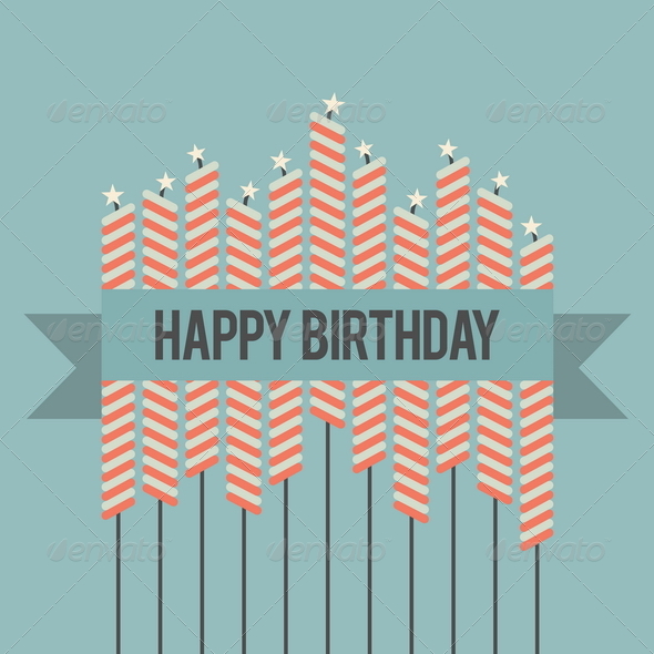 GraphicRiver Retro Birthday Wish 4887440 GraphicRiver Retro Birthday Wish 4887440