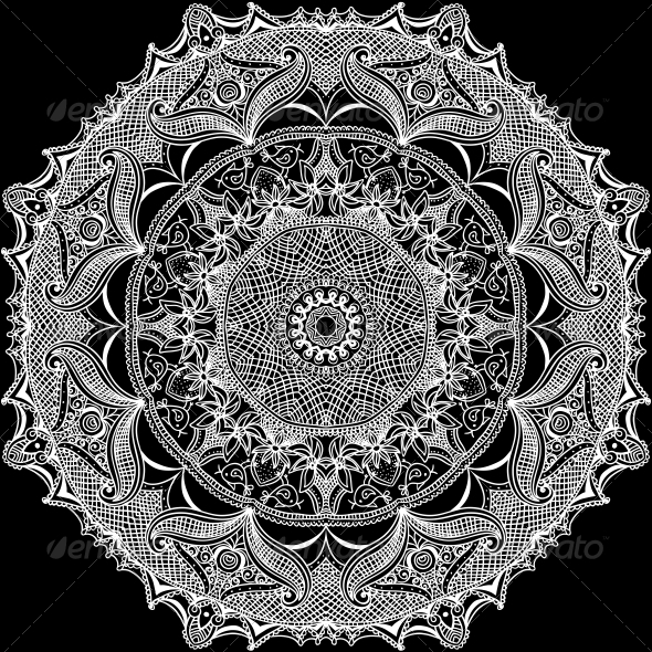 GraphicRiver Vintage Template Oriental Circle Background 4892367 GraphicRiver Vintage Template Oriental Circle Background 4892367