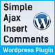 Simple Ajax Insert Comments - WordPress Plugin - CodeCanyon Item for Sale