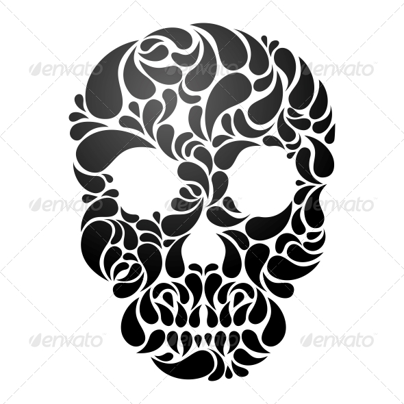 GraphicRiver Vector Skull 4898273 GraphicRiver Vector Skull 4898273