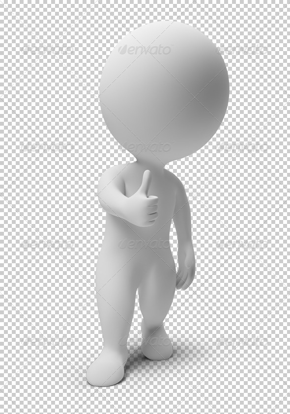 GraphicRiver 3D small people okay 4900759 GraphicRiver 3D small people okay 4900759