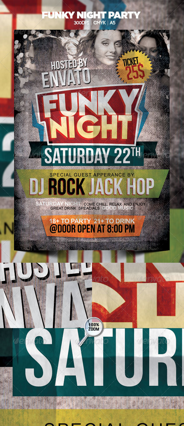 Funky Night Party - Clubs & Parties Events