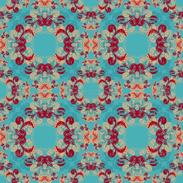 GraphicRiver Seamless Vintage Floral Background 4902561 GraphicRiver Seamless Vintage Floral Background 4902561