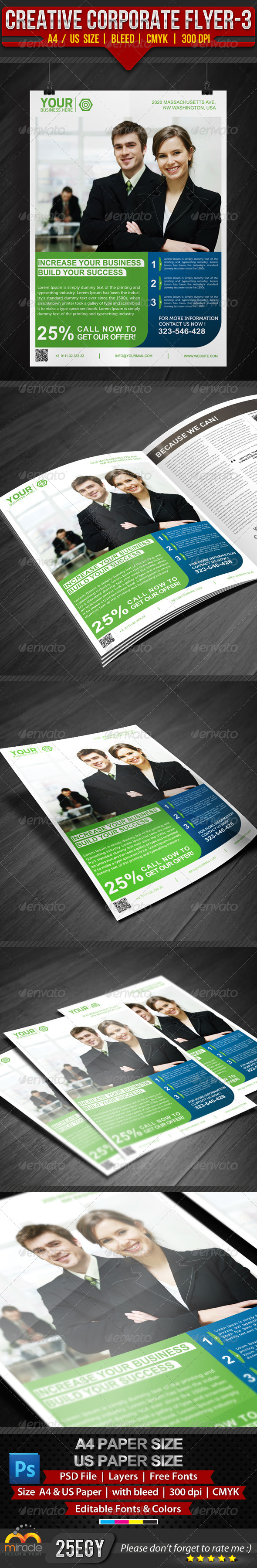 GraphicRiver Creative Corporate Flyer 3 4903877 GraphicRiver Creative Corporate Flyer 3 4903877