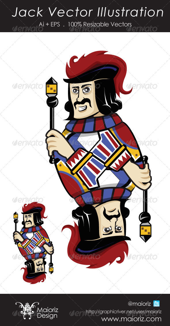 GraphicRiver Jack Vector Illustration 4907464 GraphicRiver Jack Vector Illustration 4907464