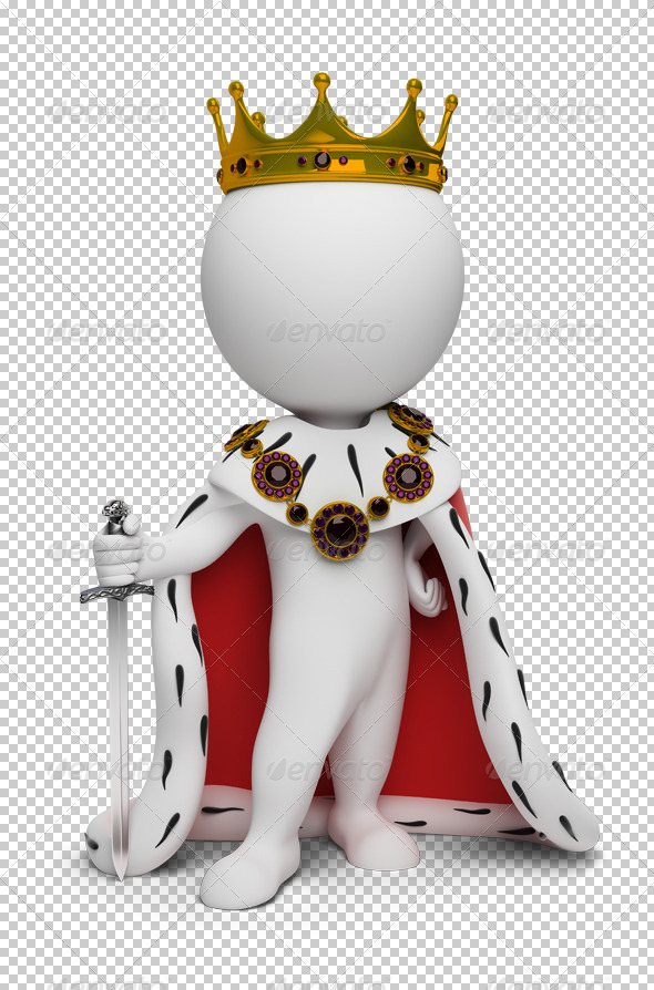 GraphicRiver 3D small people king 4916156 GraphicRiver 3D small people king 4916156