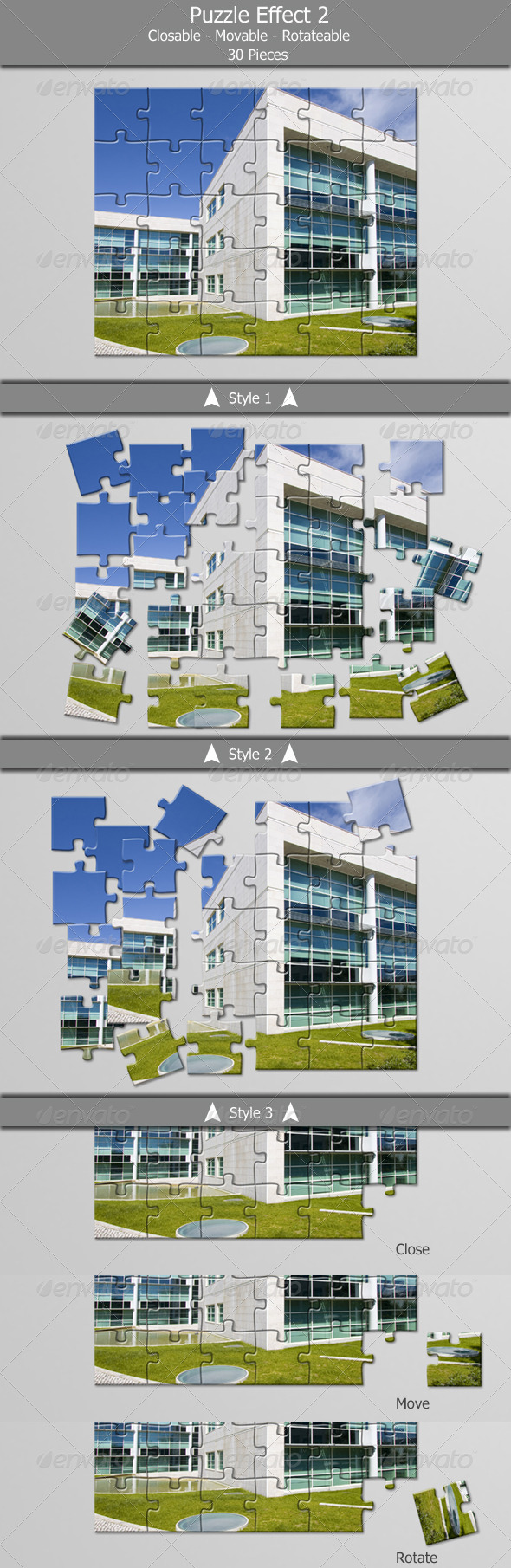 GraphicRiver Puzzle Effect V2 4919071 GraphicRiver Puzzle Effect V2 4919071