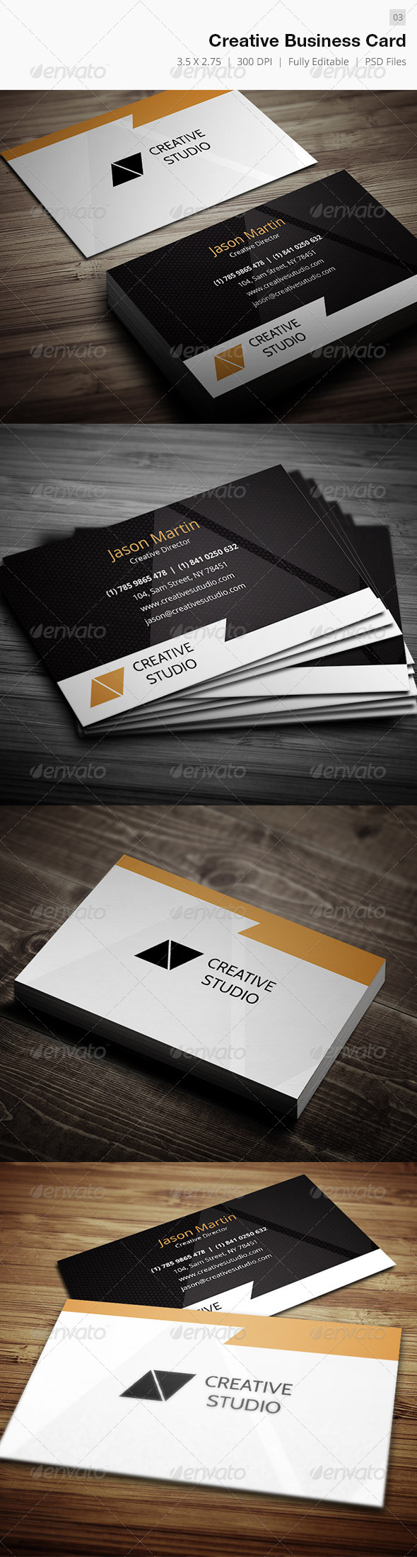 GraphicRiver Creative Business Card 03 4919582 GraphicRiver Creative Business Card 03 4919582