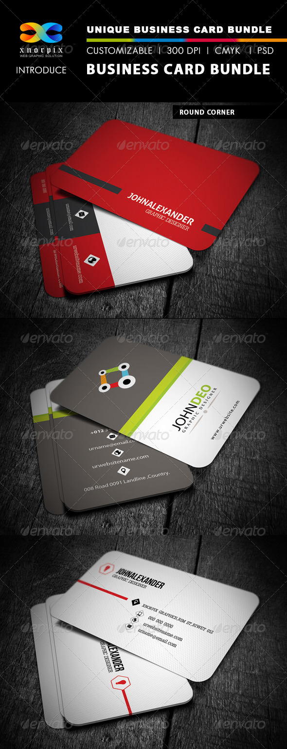 GraphicRiver Business Card Bundle 3 in 1-Vol 3 4921746 GraphicRiver Business Card Bundle 3 in 1-Vol 3 4921746