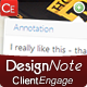 Design Note - Easy Client Feedback on Your Designs - CodeCa<br/>nyon Item for Sale