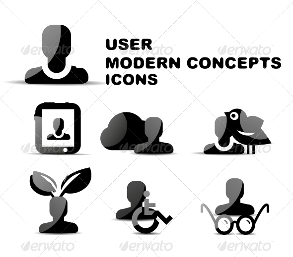 GraphicRiver Black Modern Person Concepts Glossy Icon Set 4924845 GraphicRiver Black Modern Person Concepts Glossy Icon Set 4924845