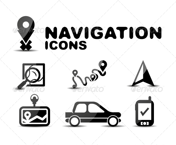 GraphicRiver Navigation Glossy Black Icon Set 4925312 GraphicRiver Navigation Glossy Black Icon Set 4925312