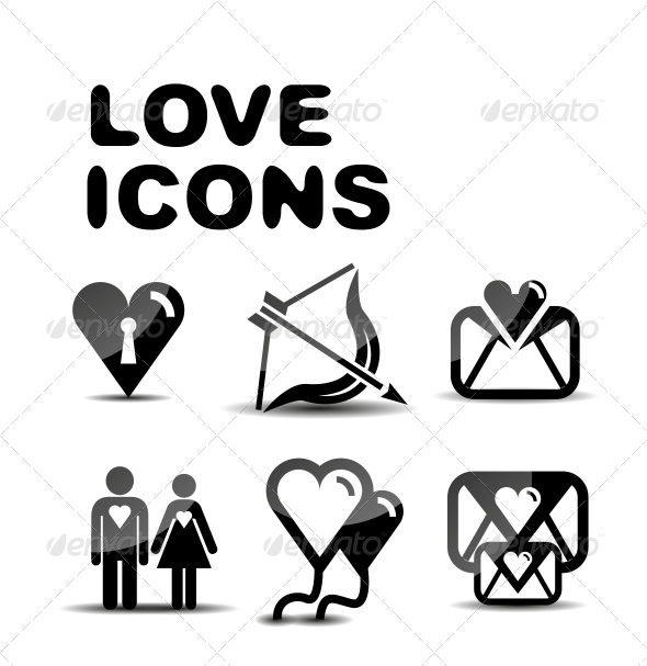 GraphicRiver Love Glossy Icon Set Vector Illustration 4925357 GraphicRiver Love Glossy Icon Set Vector Illustration 4925357