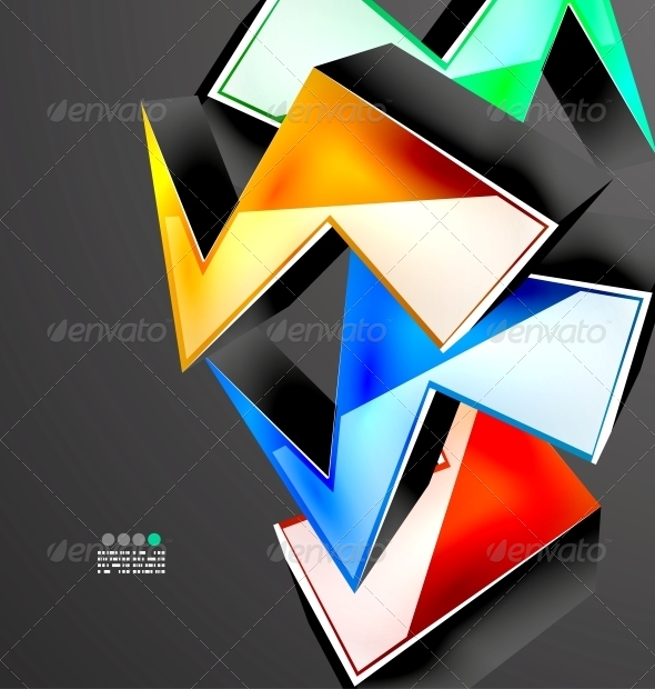 GraphicRiver Abstract 3D Geometrical Design 4925913 GraphicRiver Abstract 3D Geometrical Design 4925913