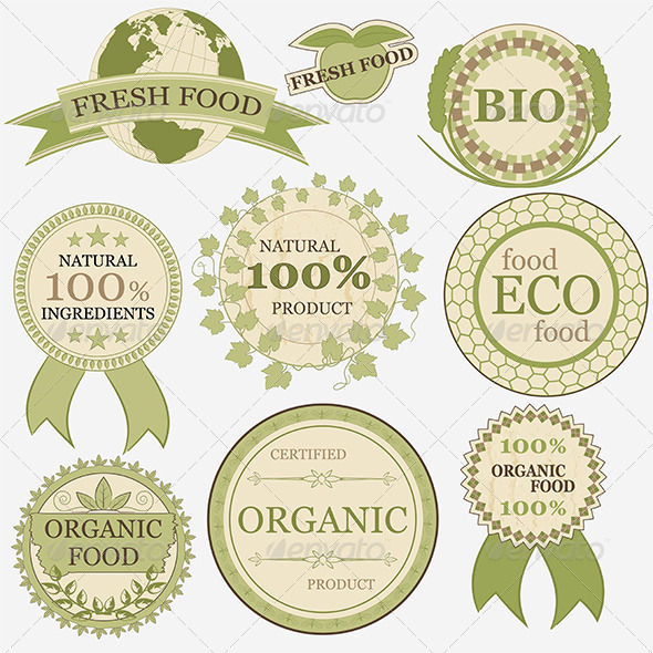 GraphicRiver Set of Eco Bio Natural Labels Retro Vintage Style 4939585 GraphicRiver Set of Eco Bio Natural Labels Retro Vintage Style 4939585