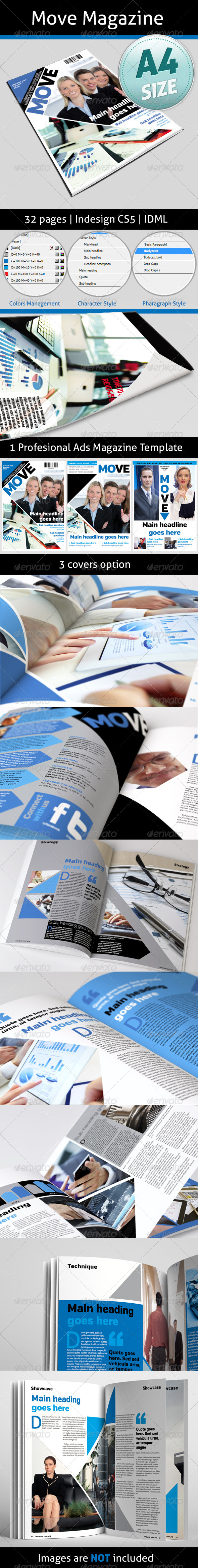 GraphicRiver Move Magazine 4945488 GraphicRiver Move Magazine 4945488