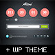 ALIVE Under Construction Template and WP Theme - ThemeForest Item for Sale