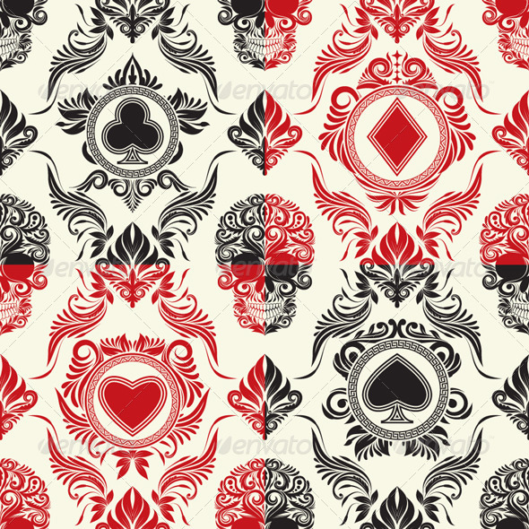 Playing Card Pattern Set - Patterns Decorative