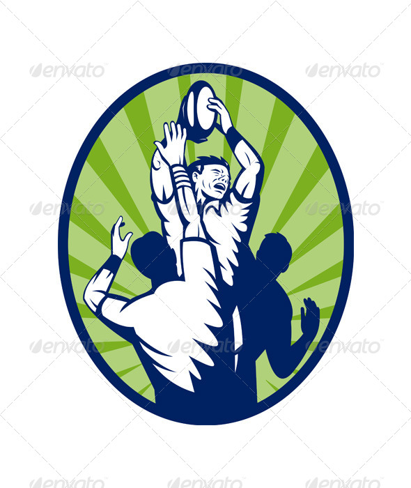 GraphicRiver Rugby Player Catching Lineout Ball 4947871 GraphicRiver Rugby Player Catching Lineout Ball 4947871