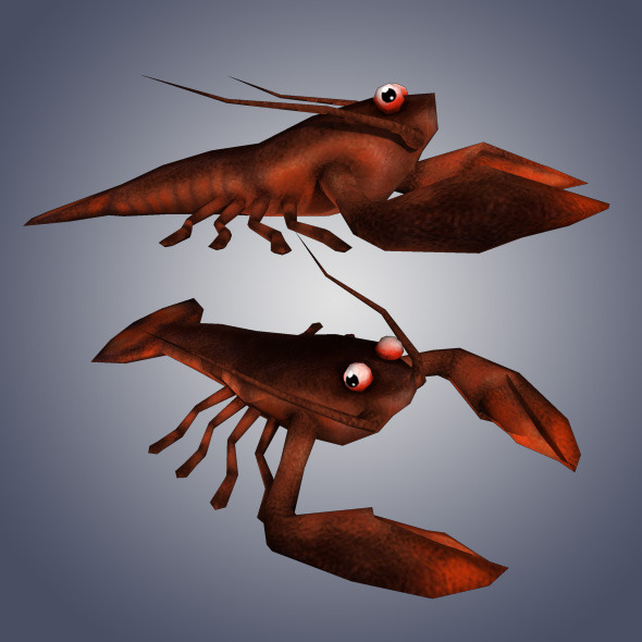 3DOcean Low Poly Lobster 4948470 3DOcean Low Poly Lobster 4948470