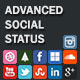 Advanced Social Status - CodeCanyon Item for Sale