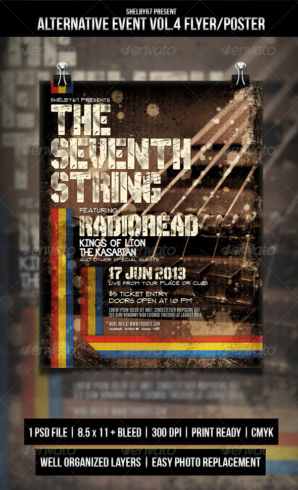 GraphicRiver Alternative Event Flyer Poster Vol.4 4955956 GraphicRiver Alternative Event Flyer Poster Vol.4 4955956