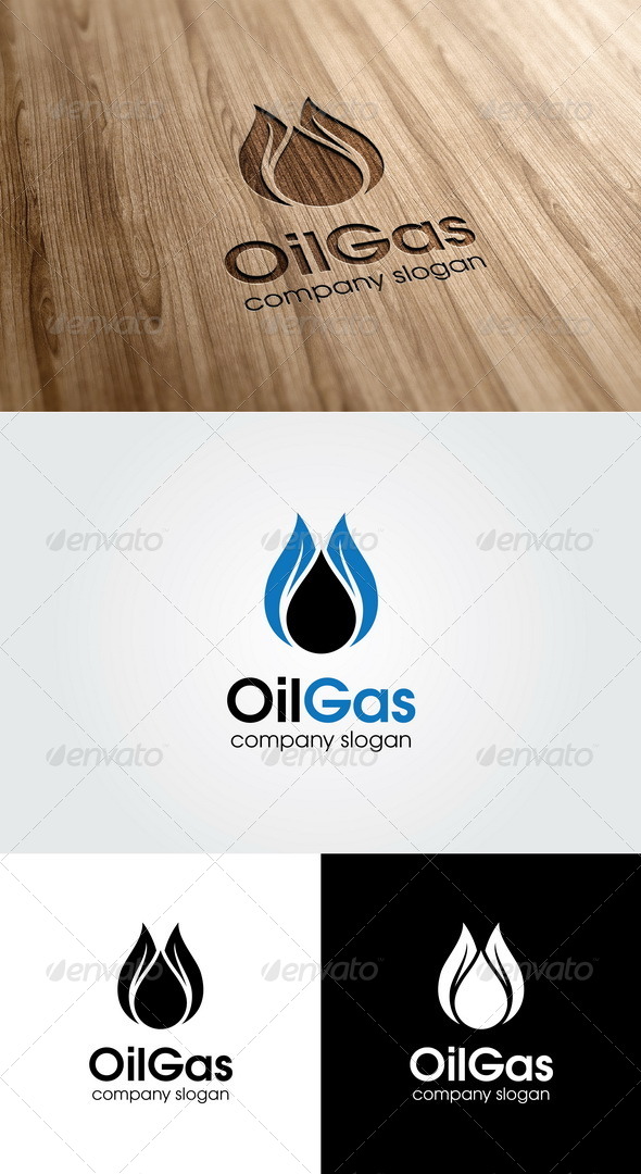 GraphicRiver Oil Gas Logo 4956089 GraphicRiver Oil Gas Logo 4956089
