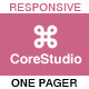 CoreStudio - Responsive One Page HTML5 Template - ThemeForest Item for Sale