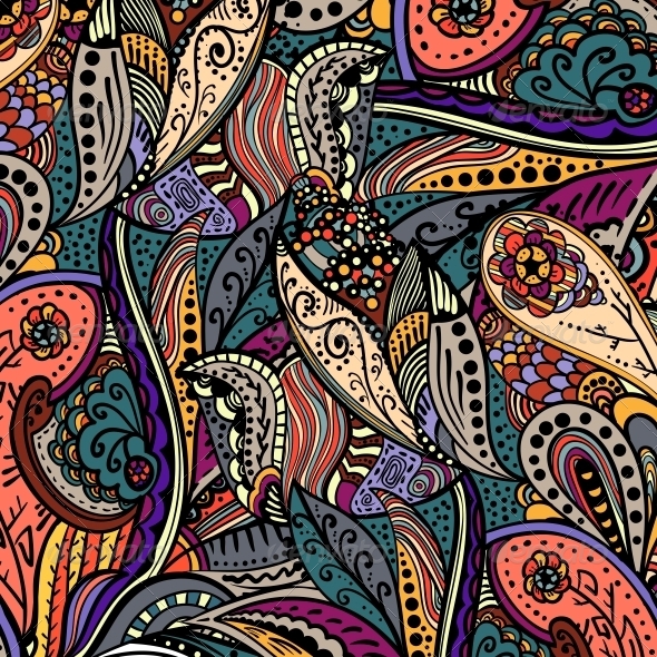 GraphicRiver Vector Vintage Floral Pattern 4966679 GraphicRiver Vector Vintage Floral Pattern 4966679